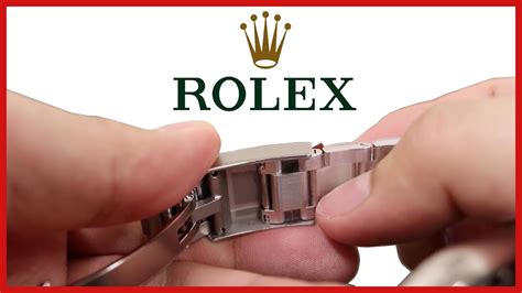 hiow to open a rolex watch clasp|rolex folding clasp adjust size.